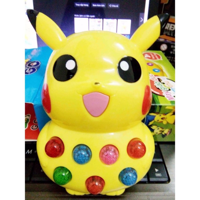 Hình ảnh Đồ chơi Pokemon kể chuyện thông minh 7in1 cho bé (Vàng)
