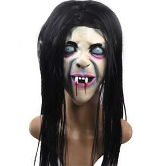 Halloween Party Props Horror Ghost Sadako Grudge Latex Mask July 2018 - 4 Halloween Party Props Horror Ghost Sadako Grudge Latex Mask - 4
