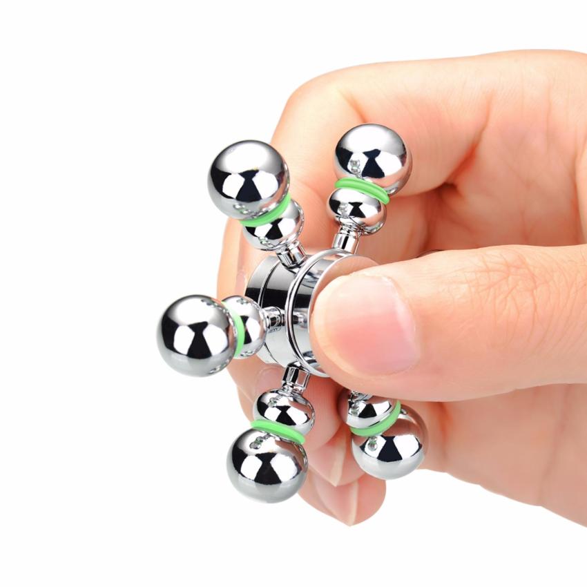 Hình ảnh Spinner cao cấp HOCO quay hơn 5 phút trục 6 cánh mạ crom sáng bóng