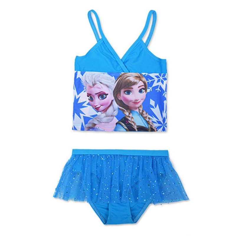 Nơi bán Summer Swimsuit New Pattern Child Cartoon Style Frozen Swimming
Baby Girls Bikini Suit Kids Bathing Suit
Dresses（Blue-Height:116-122cm）
