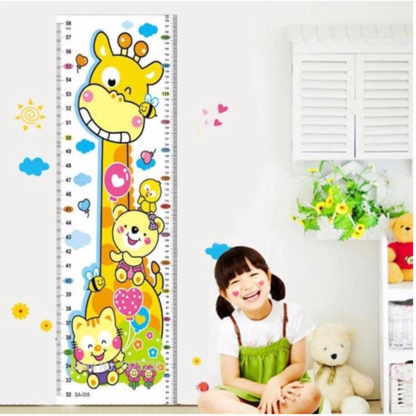 Hình ảnh Thước Đo Chiều Cao Decal Dán Tường Cho Bé