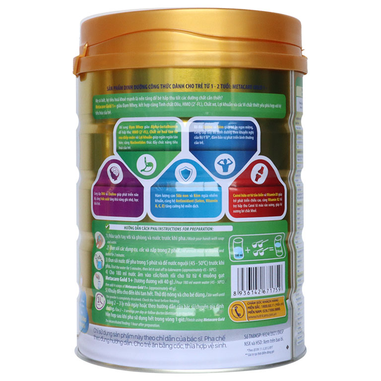 Sữa Metacare Gold 1