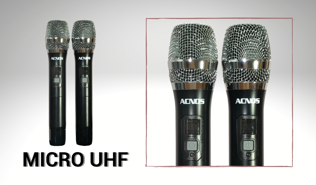 Loa karaoke xách tay ACNOS KBEATBOX CS250PU - Bass 2.5 tấc công suất 300W -