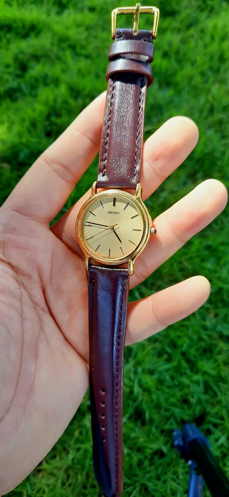 ĐỒNG HỒ NAM NỮ SEIKO MẠ VÀNG 18K - JAPAN 2