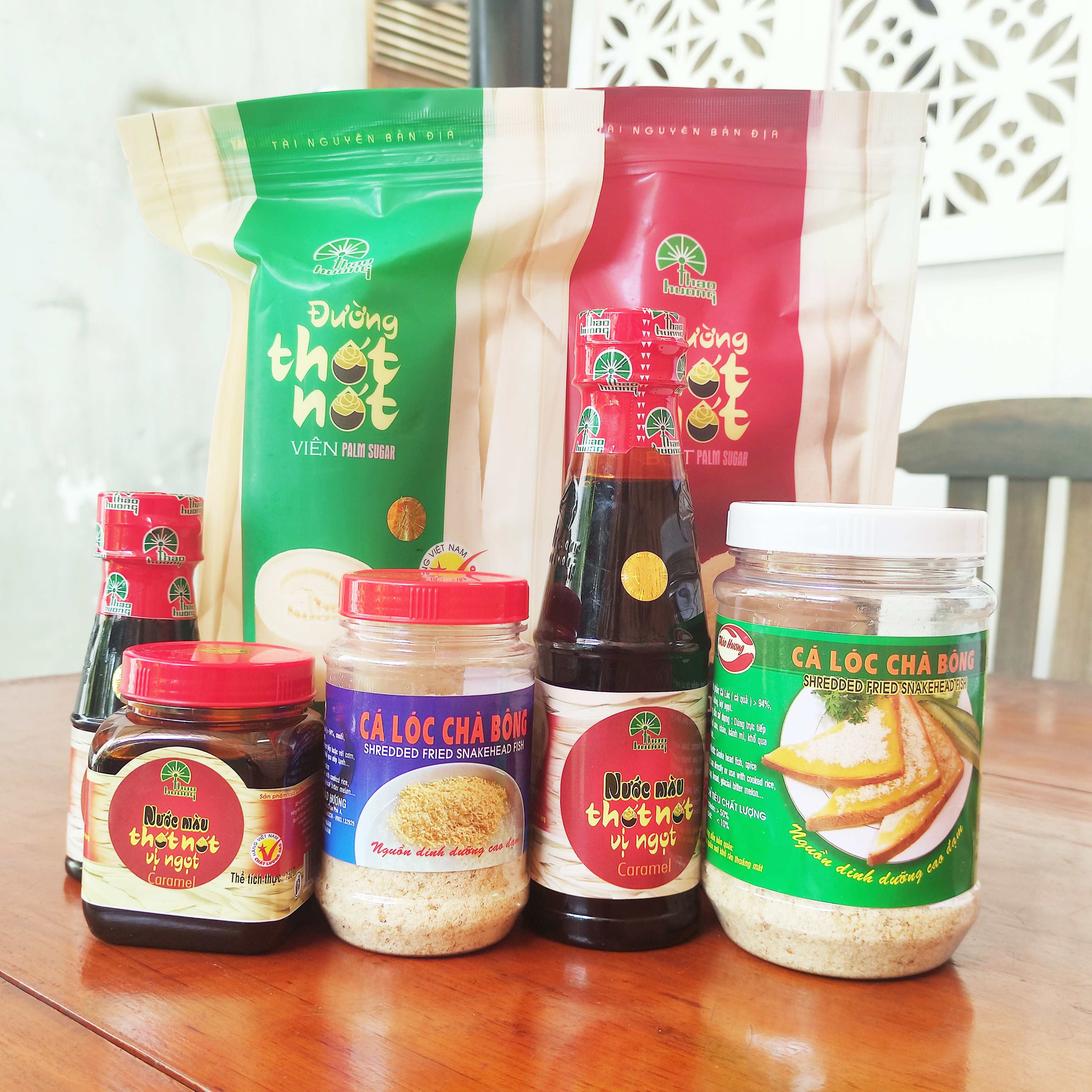 Cá lóc (Cá Quả) chà bông sấy khô hủ 50 Gram hiệu Thảo Hương đặc sản An Giang - HSD 12 tháng