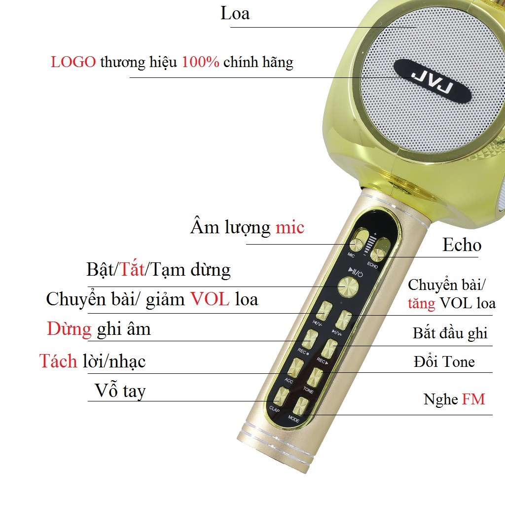 ✕♕ Micro karaoke bluetooth YS 90 ⚡FREE SHIP⚡ micro không dây có loa TUYỆT ĐỈNH