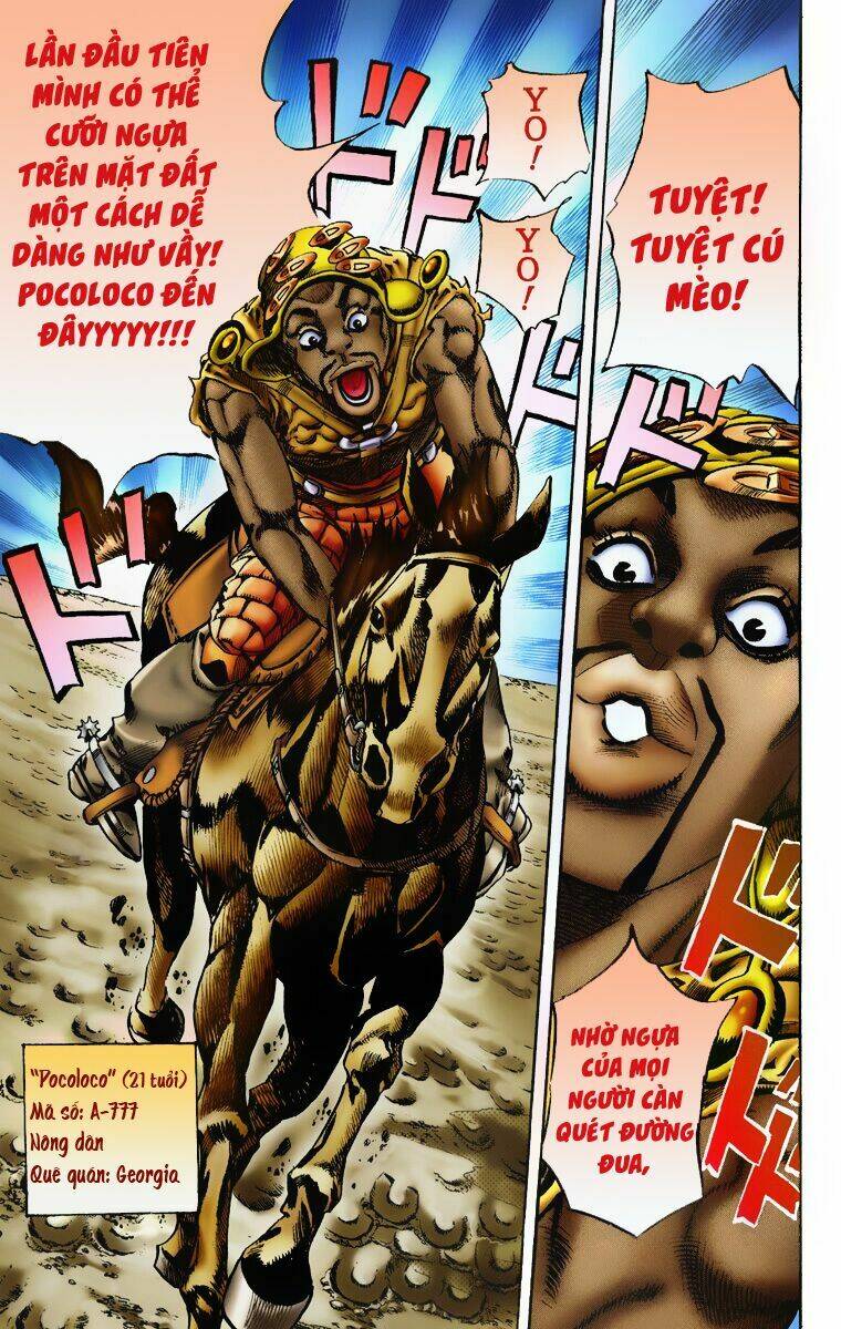 Cuộc Phiêu Lưu Bí Ẩn Phần 7: Steel Ball Run - Trang 23