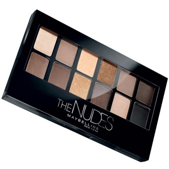 Bảng phấn mắt Maybelline New York The Nudes Palette 12 màu 9g (Tông nude)  