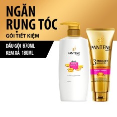 So Sánh Giá Bộ 1 dầu gội Pantene ngăn rụng tóc 670g và 1 kem xả Pantene ngăn rụng tóc 180ml  