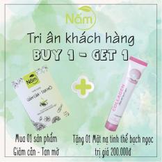 Cập Nhật Giá Bộ 2 Hộp Trà Giảm Cân – Tan Mỡ Nấm (Liệu Trình 30 Ngày) – HÀNG CHÍNH HÃNG + TẶNG 2 tuýp mặt nạ tinh thể bạch ngọc