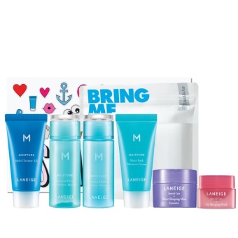 Bộ dưỡng ẩm toàn diện cho da thường và da khô Laneige Travel Kit Bring Me Moisture  