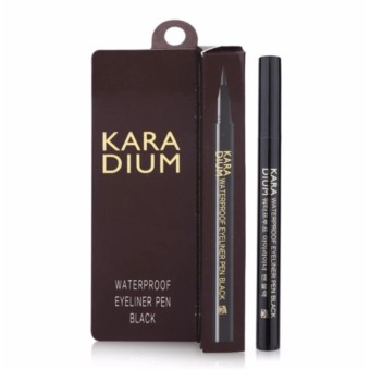 Bút Dạ Kẻ Mắt Nước Karadium Waterproof Brush Liner Black 0.55g  