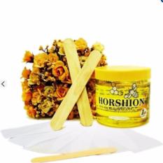 Giá COMBO 1 Gel Wax lạnh tẩy lông Horshion + giấy Wax lông cao cấp (100 tờ)  
