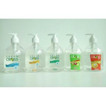 Combo 5 chai GEL rửa tay diệt khuẩn Green Cross 500ml (5 mùi)  
