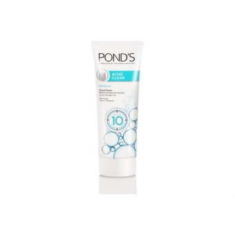 Combo2 Sữa rửa mặt Pond’s Acne Clear Ngừa mụn 100g trắng