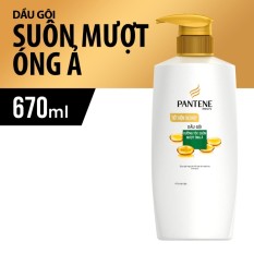 Dầu gội Pantene mượt mà óng ả 670g  