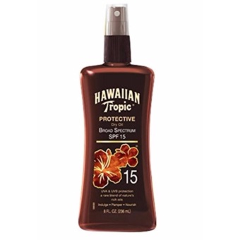 Dầu tắm nắng & bảo vệ da Hawaiian Tropic Sunscreen Protective Tanning Dry Oil Broad Spectrum Sun Care Sunscreen Spray...