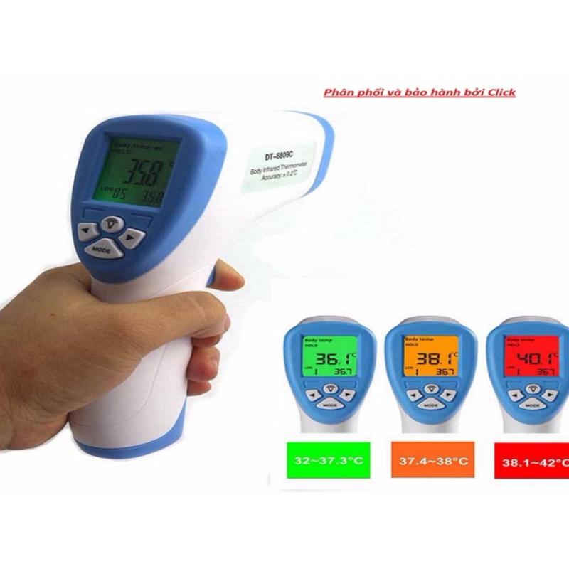 đo nhiệt độ cho bé Nhiệt kế hồng ngoại chính xác tuyệt đối, an toàn tiện dụng - Phân phối và bảo hành bởi Click - Buy bán chạy