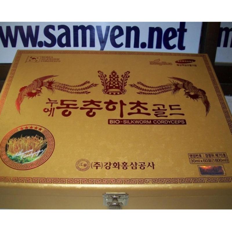 Nơi bán Đông trùng hạ thảo hộp gỗ KangHwa bổ phổi 60 gói x 30ml