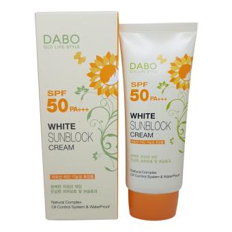Kem Chống Nắng Trắng Da Dabo White Sunblock Cream SPF50 PA++ 70ml  