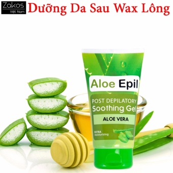 Kem dưỡng da sau tẩy lông giúp da mịn màng và dịu nhẹ chiết xuất từ nha đam Aloe Epil...