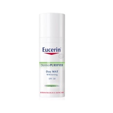 Bảng Giá Kem dưỡng trắng da giảm mụn Eucerin Dermo Purifyer Day Mat Whitening SPF30 50ml  