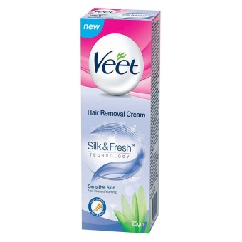 Kem tẩy lông cho da nhạy cảm Veet Silk Fresh 25g  