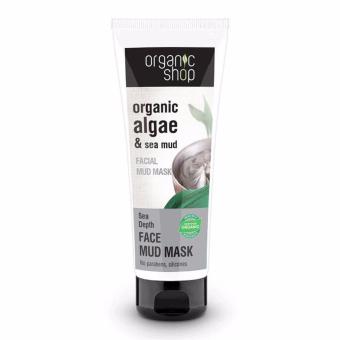 Mặt nạ dưỡng da Organic Shop Algae & Mud Mask chiết xuất từ bùn khoáng biển Chết và tảo bẹ...