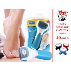 Địa Chỉ Bán Máy chà gót chân VELVET SMOOTH + Tặng 1 máy massage cầm tay MIMO  