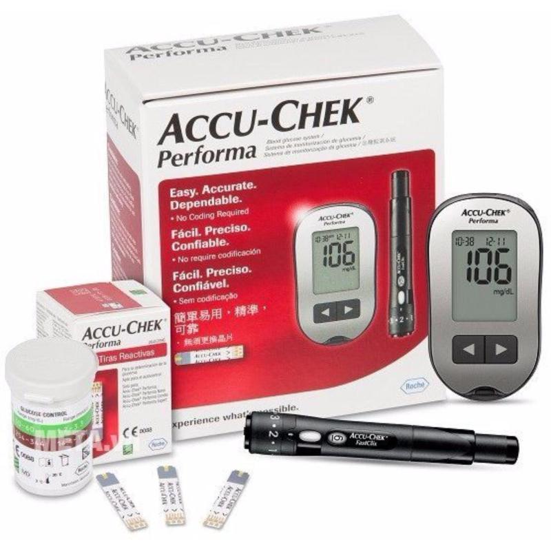 Nơi bán Máy đo đường huyết ACCU - CHEK Performa