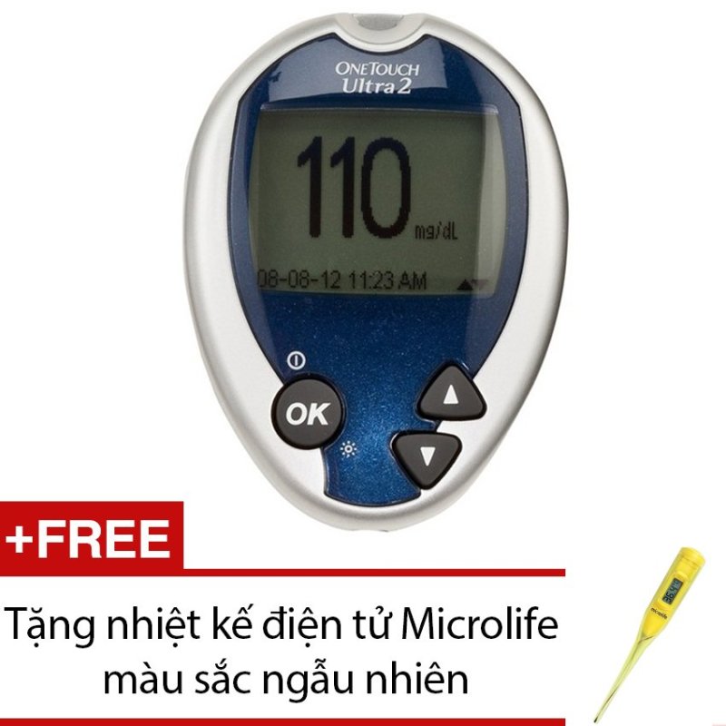 Nơi bán Máy đo đường huyết Johnson & Johnson One Touch Ultra 2 + Tặng
nhiệt kế điện tử Microlife màu sắc ngẫu nhiên