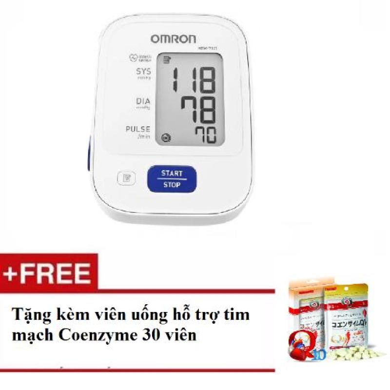 Máy đo huyết áp bắp tay Omron HEM-7121 (Trắng) + Tặng Viên Uống Hỗ
Trợ Tim Mạch Coenzyme Q10 30 viên bán chạy