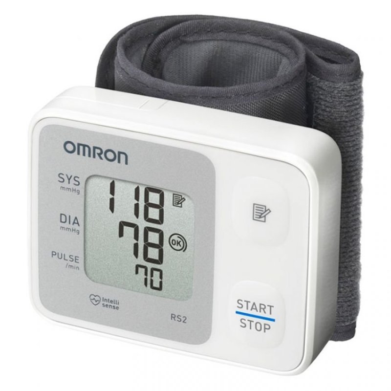 Nơi bán Máy đo huyết áp cổ tay Nhật bản Omron HEM-6121 (Trắng)