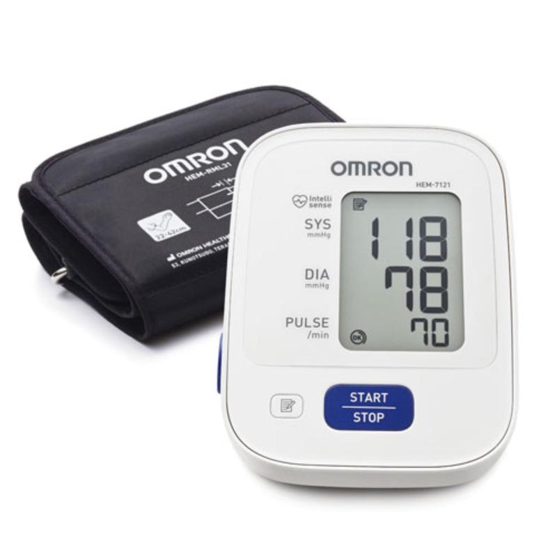 Nơi bán Máy đo huyết áp Omron HEM-7121 + Tặng kèm bộ AC-Adapter đổi nguồn