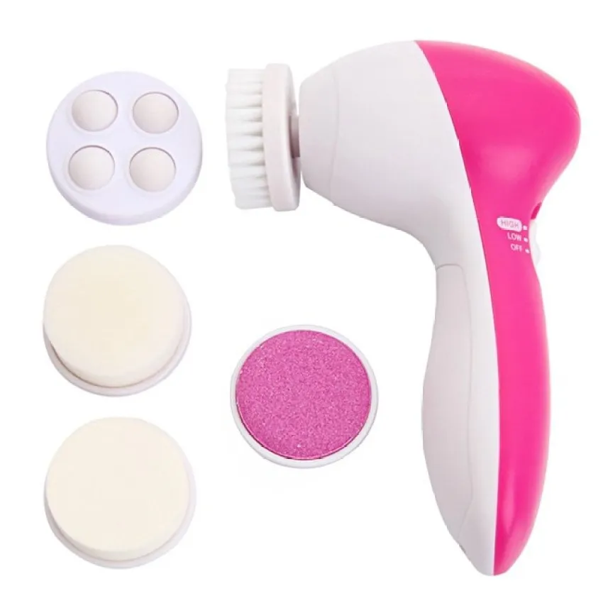 Máy rửa mặt massage 5 trong 1 beauty care massage