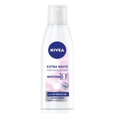 Nước hoa hồng dưỡng trắng và se khít lỗ chân lông NIVEA Extra WhitePore Minimiser Toner 200ml  