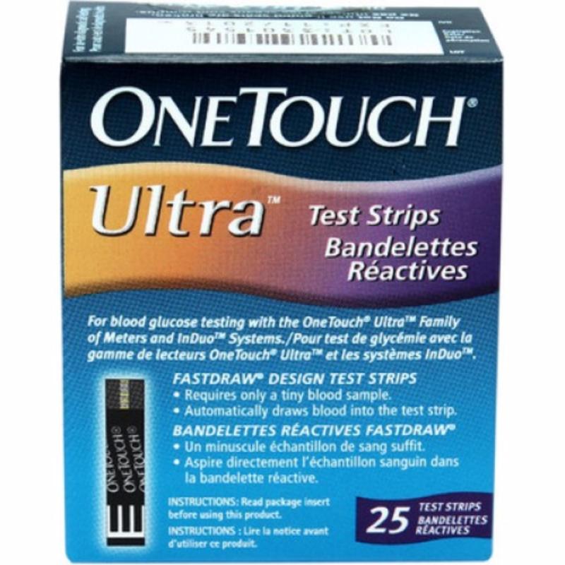 Nơi bán Que thử đường huyết One Touch Ultra 25 que