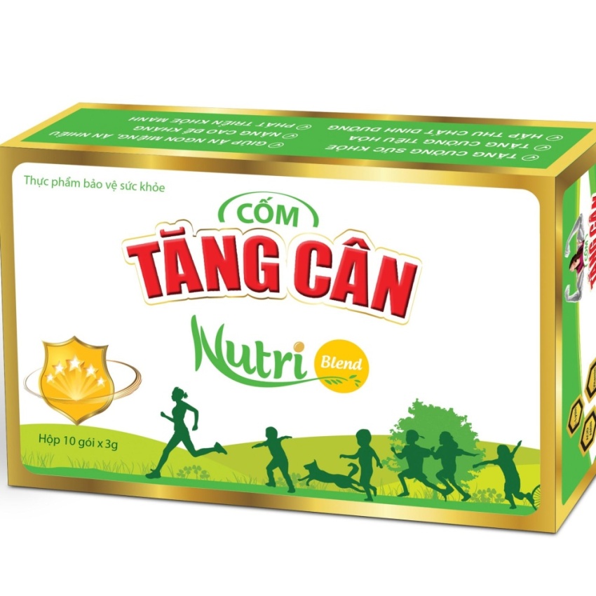 Hình ảnh Thực phẩm hỗ trợ tăng cân an toàn và hiệu quả_Cốm tăng cânNutriblend