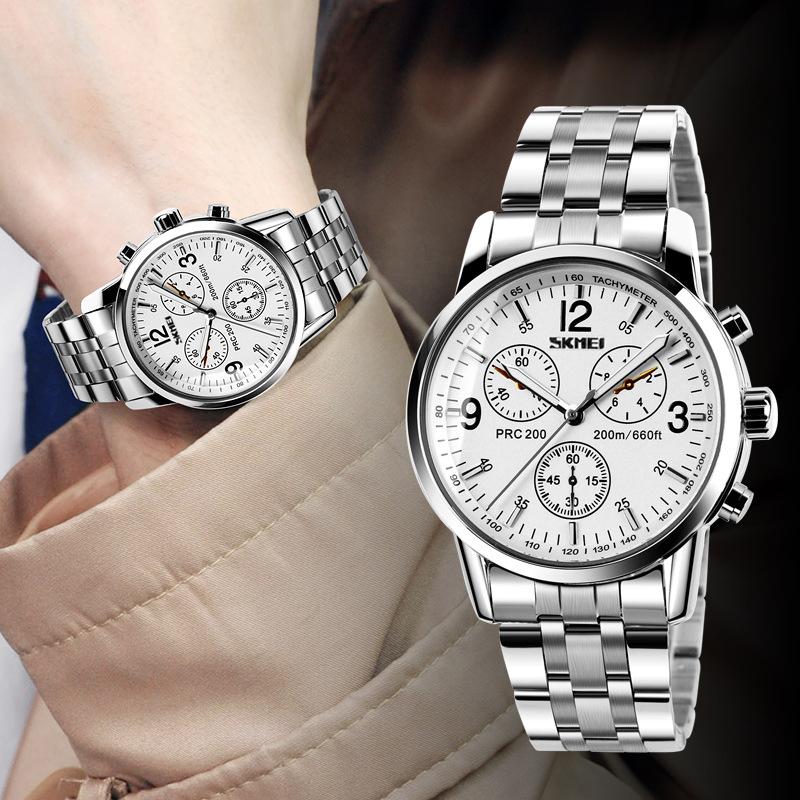Đồng hồ nam dây inox Skmei 90705