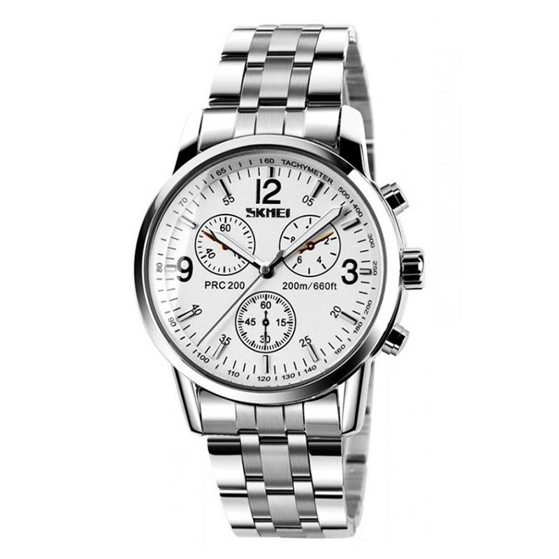 Đồng hồ nam dây inox Skmei 9070 7
