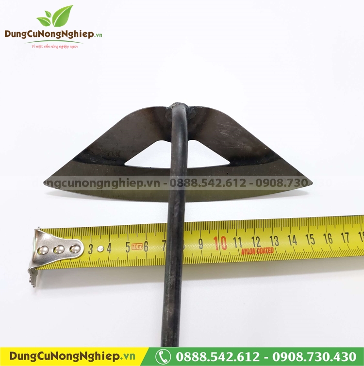 Cuốc cầm tay lưỡi rỗng làm đất 30cm