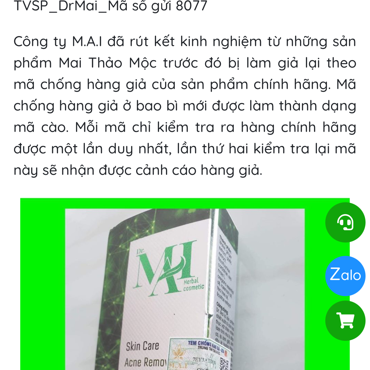 Pha le xanh