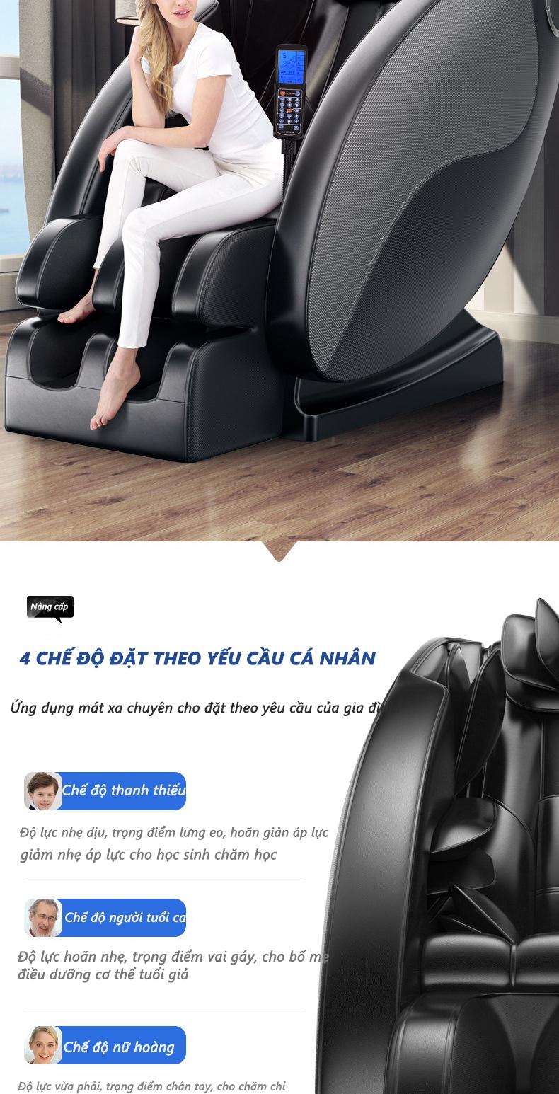[Trả góp 0%] Ghế massage toàn thân cao cấp BENBO Ghế massage điện 4D thông minh Thiết bị massage gia dụng toàn thân đa năng kiểu khoang phi thuyền