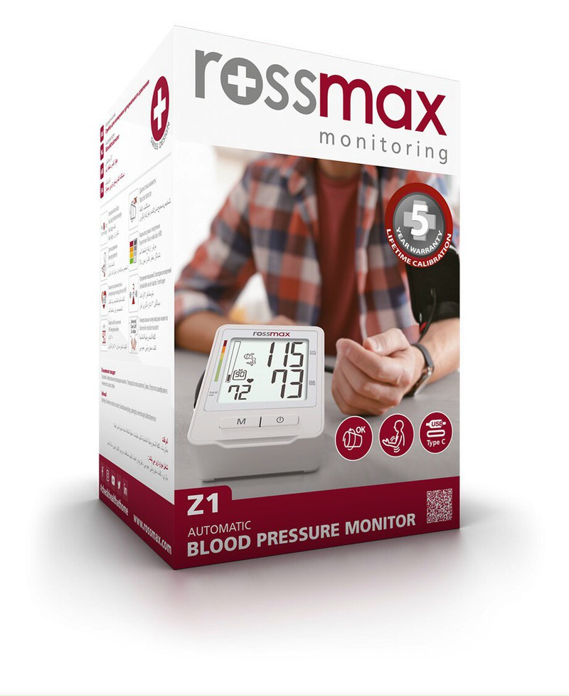 Máy đo huyết áp bắp tay Rossmax Z1 ( Hàng chính hãng) 1