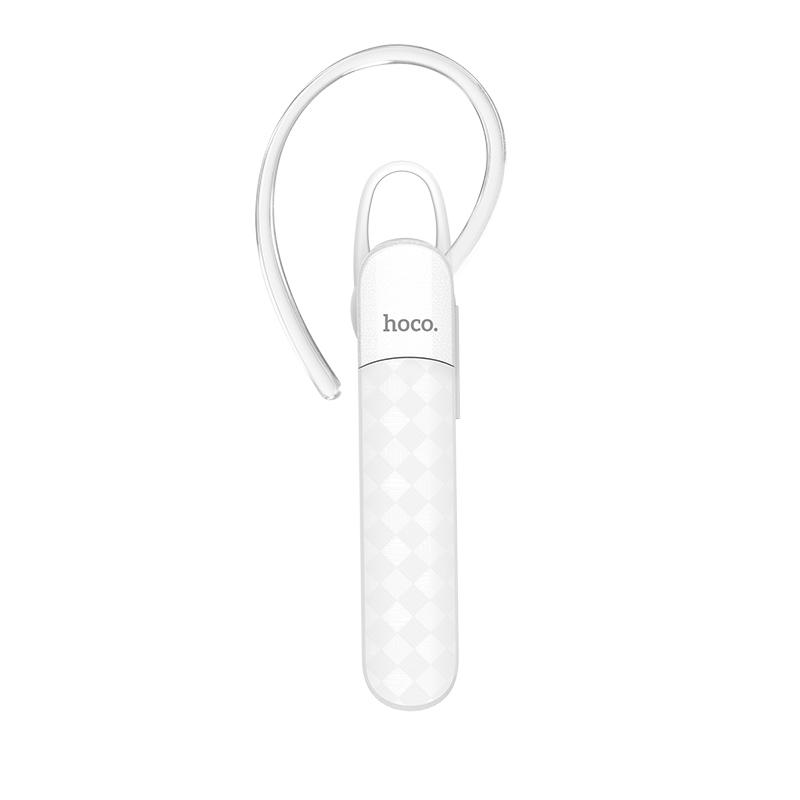 HOCO E25 được người dùng đánh giá cao bởi thiết kế đẹp mắt, hiệu năng ổn định cùng một mức giá vô cùng hợp lý Tai nghe Bluetooth HOCO E25 được đánh giá cao bởi những ưu điểm sau:, , , Thiết kế sang trọng với những đường kẻ caro tinh tế Sử dụng chất liệu nhựa ABS cao cấp, , Chất lượng đàm thoại tốt Kết nối Bluetooth 4.2 mạnh mẽ giúp kết nối ổn định tương thích với hầu hết smartphone trên thị trường, , Phạm vi kết nối rộng 10m giúp người dùng thoải mái sử dụng, , Thời gian đàm thoại 4 giờ và sạc đầy chỉ sau 1,5 giờ, , Thiết kế phím bấm cùng cổng sạc giúp người dùng dễ thao tác và sử dụng HOCO E25 sở hữu dung lượng pin 80mAh, giúp thời gian nghe nhạc lên đến 4 giờ, , Mô tả chi tiết: HOCO E25 thu hút người dùng ngay ở vẻ ngoài sang trọng tinh tế của mình, lớp caro nhám kết hợp cùng phần nhựa trơn bên trên tạo nên một tổng thể vô cùng hài hòa, 