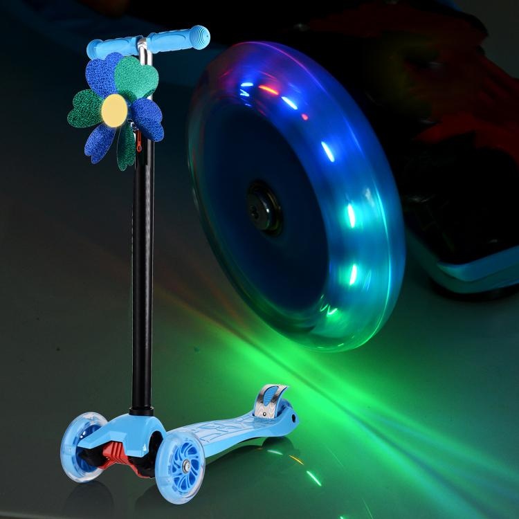 2PCS LED FLASH WHEEL FOR MINI or MAXI MICRO SCOOTER FLASHING LIGHTS 80mm REAR ABEC-7 - intl