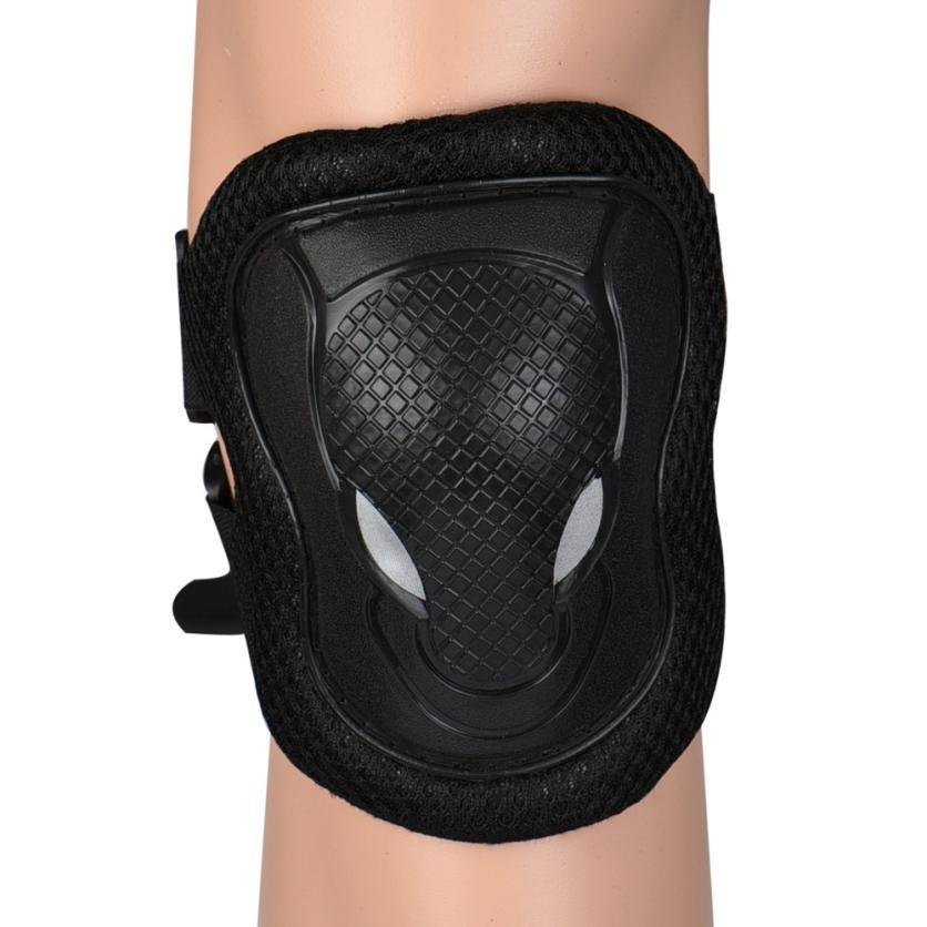 Cycling Roller Skate Ski Bike Protector Gear Pad Guard Set for Knee Elbow Wrist - intl