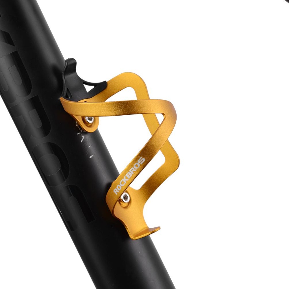 Rockbros bike water bottle cage bicycle bottle cage holder alloyone side new stylegold intl a e be