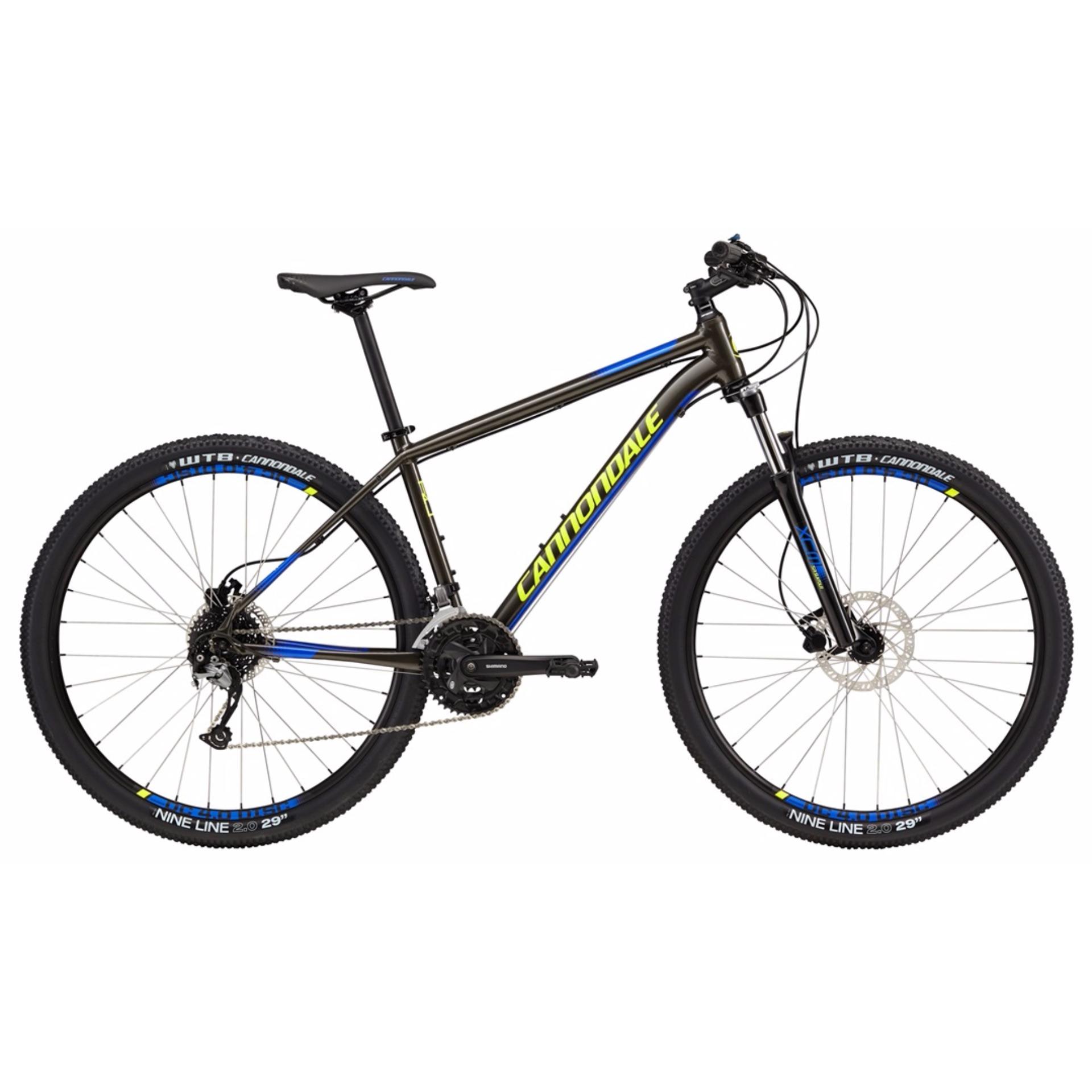 Xe đạp địa hình Cannondale Trail 5 2017 (Xám xanh lá)