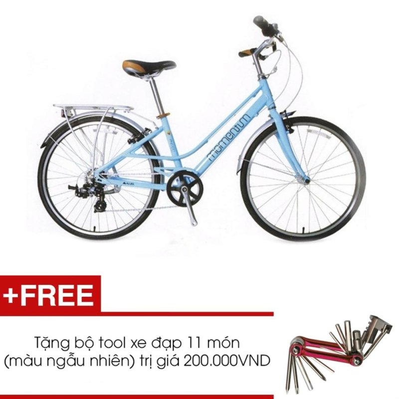 Mua Xe đạp GIANT MOMENTUM INEED 1500 (Xanh) + Tặng 1 bộ Tool xe đạp 11 món màu sắc ngẫu nhiên